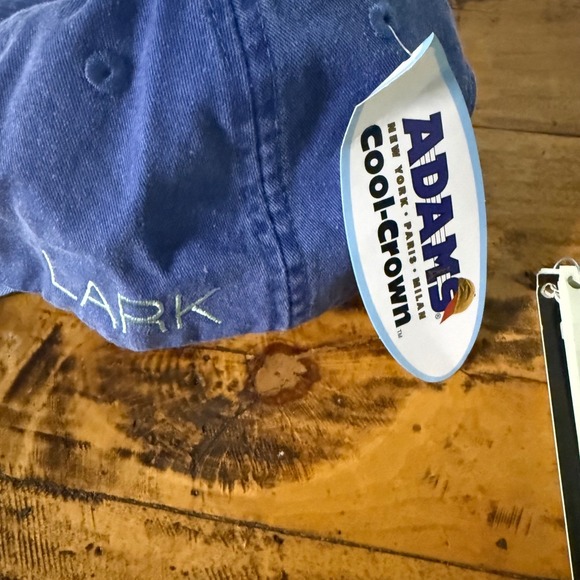 Adams Unisex Royal Blue Bird Embroidered Dad Hat Strapback NWT LP101 Gorpcore - Picture 4 of 5